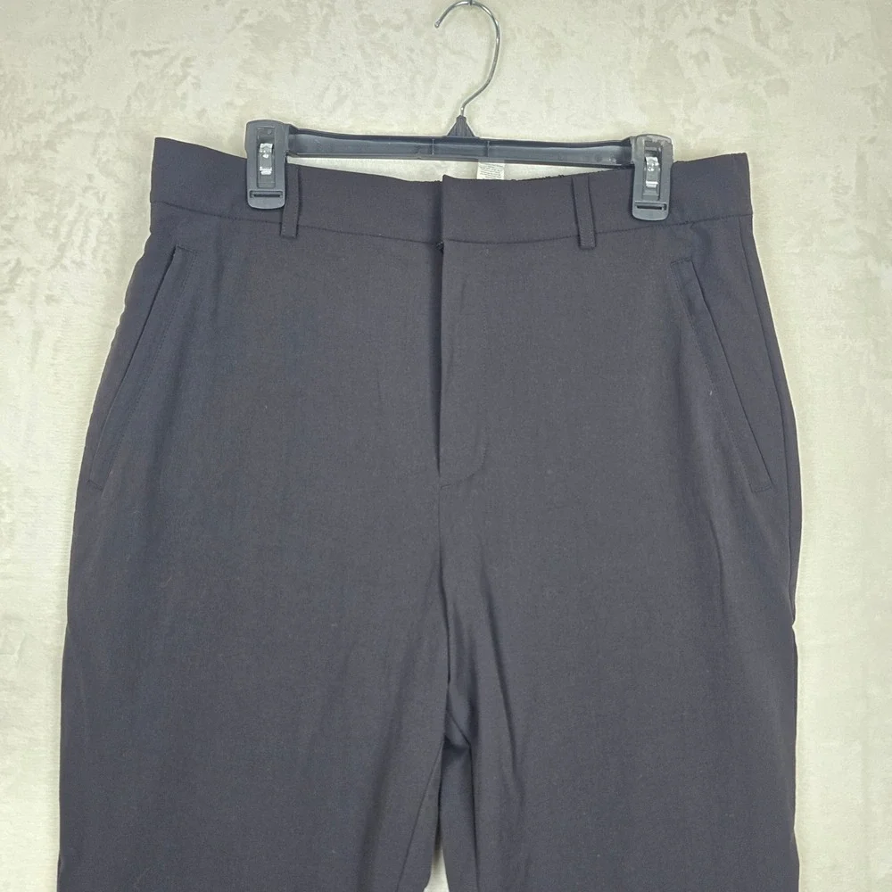Alo Yoga Mens Co-Op Cropped Tech Trouser Black M5134R Tapered Pants Size Large